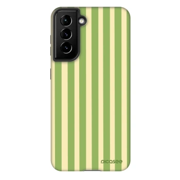 Etui na Samsung Galaxy S22 5G - Lines Matcha