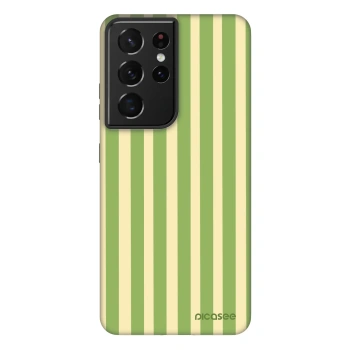 Etui na Samsung Galaxy S21 Ultra 5G G998B - Lines Matcha