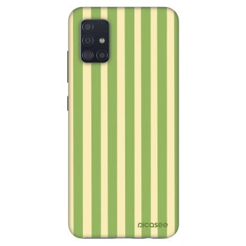 Etui na Samsung Galaxy A51 A515F - Lines Matcha
