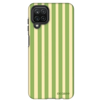 Etui na Samsung Galaxy A12 A125F - Lines Matcha