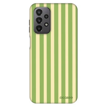 Etui na Samsung Galaxy A23 A235F 4G - Lines Matcha