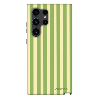 Picasee Fashion Case PowerShare pro Samsung Galaxy S24 Ultra S928B 5G - Lines Matcha