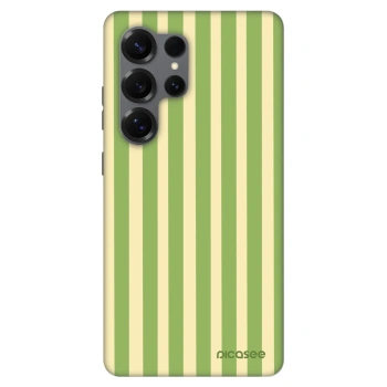 Etui na Samsung Galaxy S25 Ultra 5G - Lines Matcha