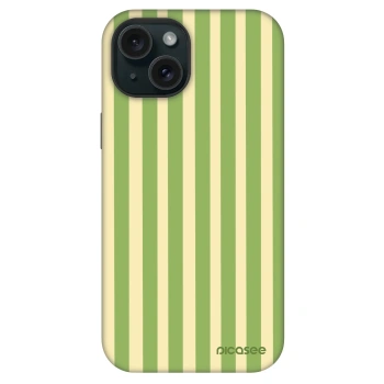 Picasee Fashion Case MagSafe na Apple iPhone 15 - Lines Matcha