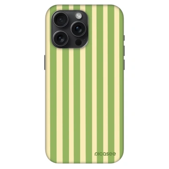 Etui na Apple iPhone 15 Pro Max - Lines Matcha