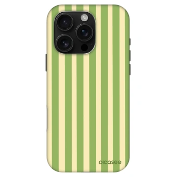 Etui na Apple iPhone 16 Pro - Lines Matcha