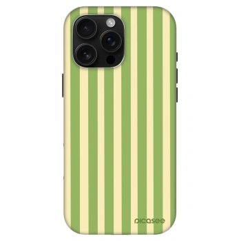 Etui na Apple iPhone 16 Pro Max - Lines Matcha