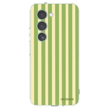 Picasee silikonowe przeźroczyste etui na Xiaomi Redmi 15 5G - Lines Matcha