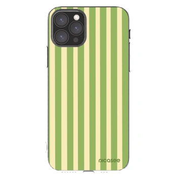 Picasee silikonowe przeźroczyste etui na Apple iPhone 11 Pro - Lines Matcha