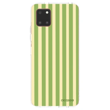 Picasee silikonowe przeźroczyste etui na Samsung Galaxy Note 10 Lite N770F - Lines Matcha