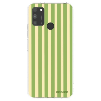 Etui na Honor 9A - Lines Matcha