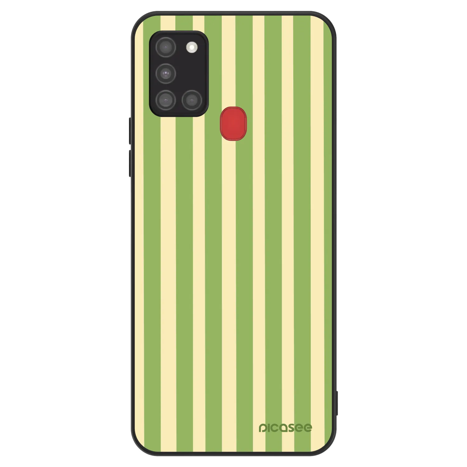 Picasee ULTIMATE CASE na Samsung Galaxy A21s - Lines Matcha