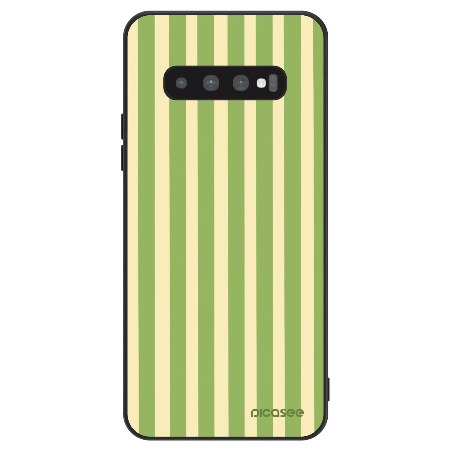 Picasee ULTIMATE CASE na Samsung Galaxy S10 G973 - Lines Matcha