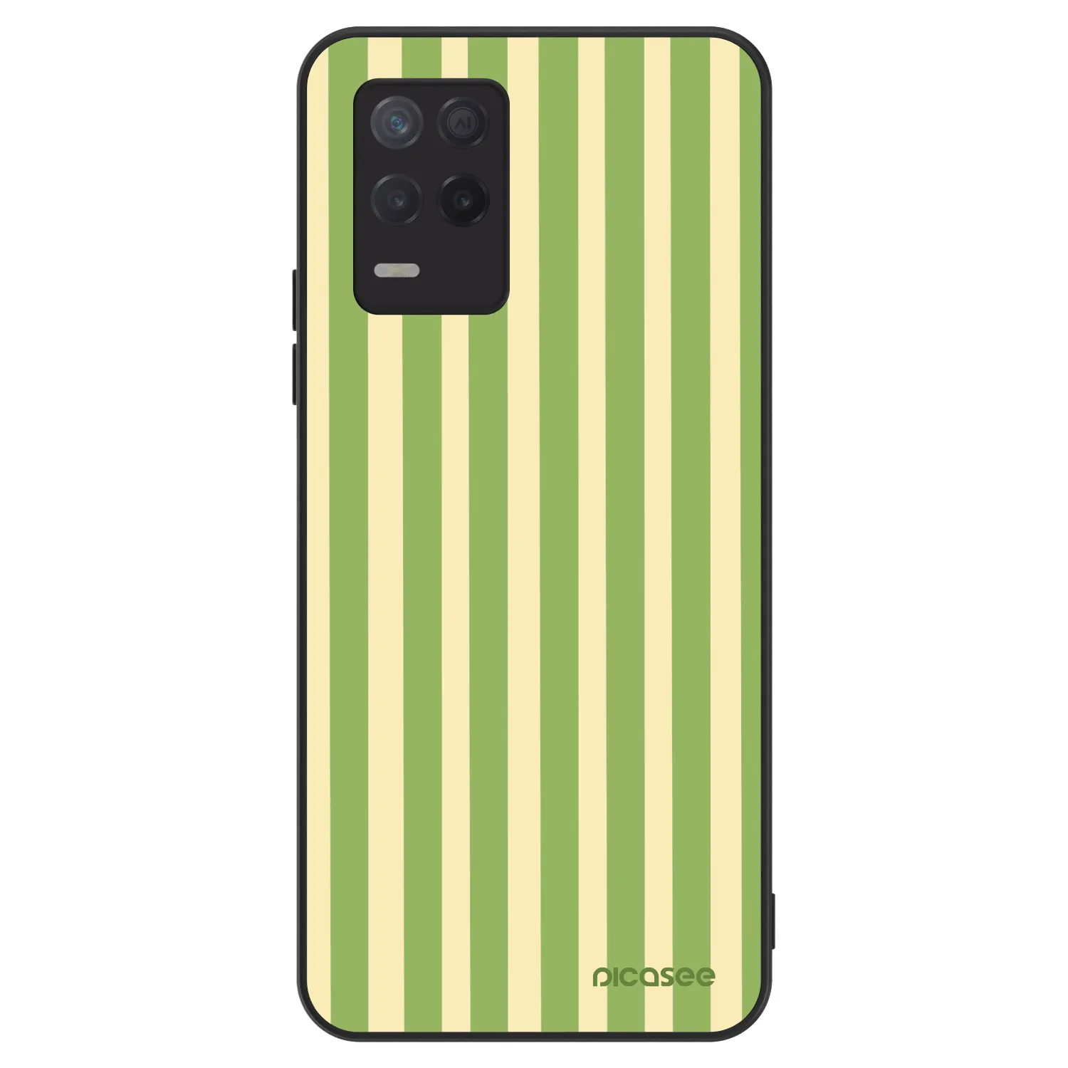 Picasee ULTIMATE CASE na Realme 8 5G - Lines Matcha