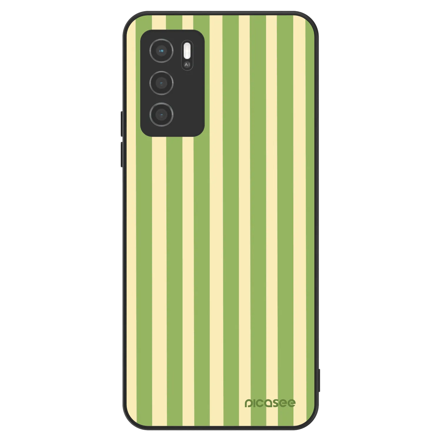 Picasee ULTIMATE CASE na OPPO A16 - Lines Matcha