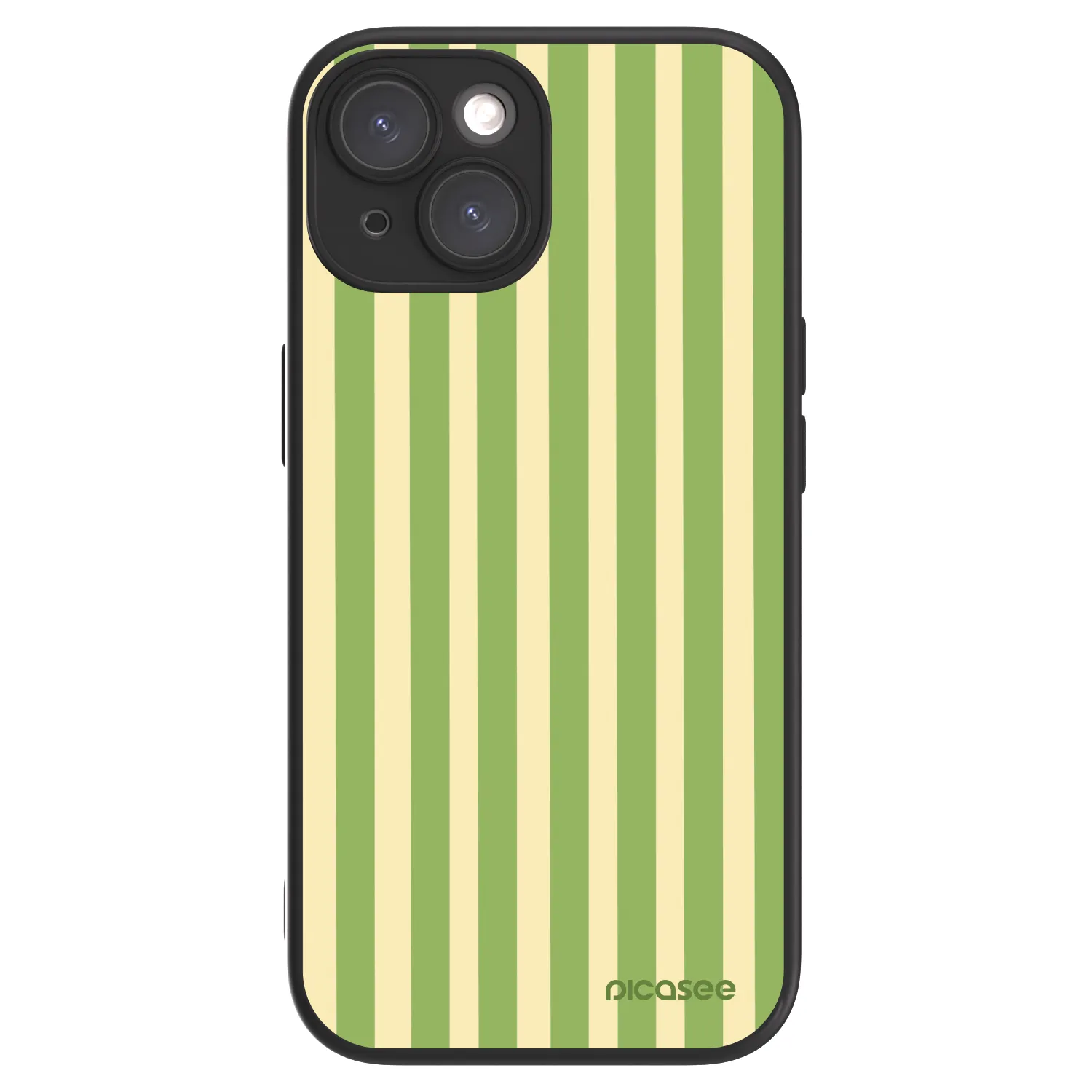 Picasee ULTIMATE CASE MagSafe pro Apple iPhone 15 - Lines Matcha