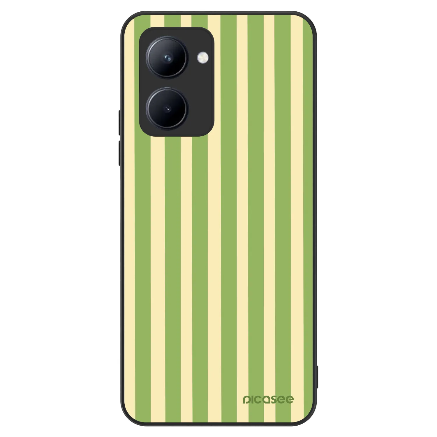 Picasee ULTIMATE CASE na Realme C33 (2023) - Lines Matcha