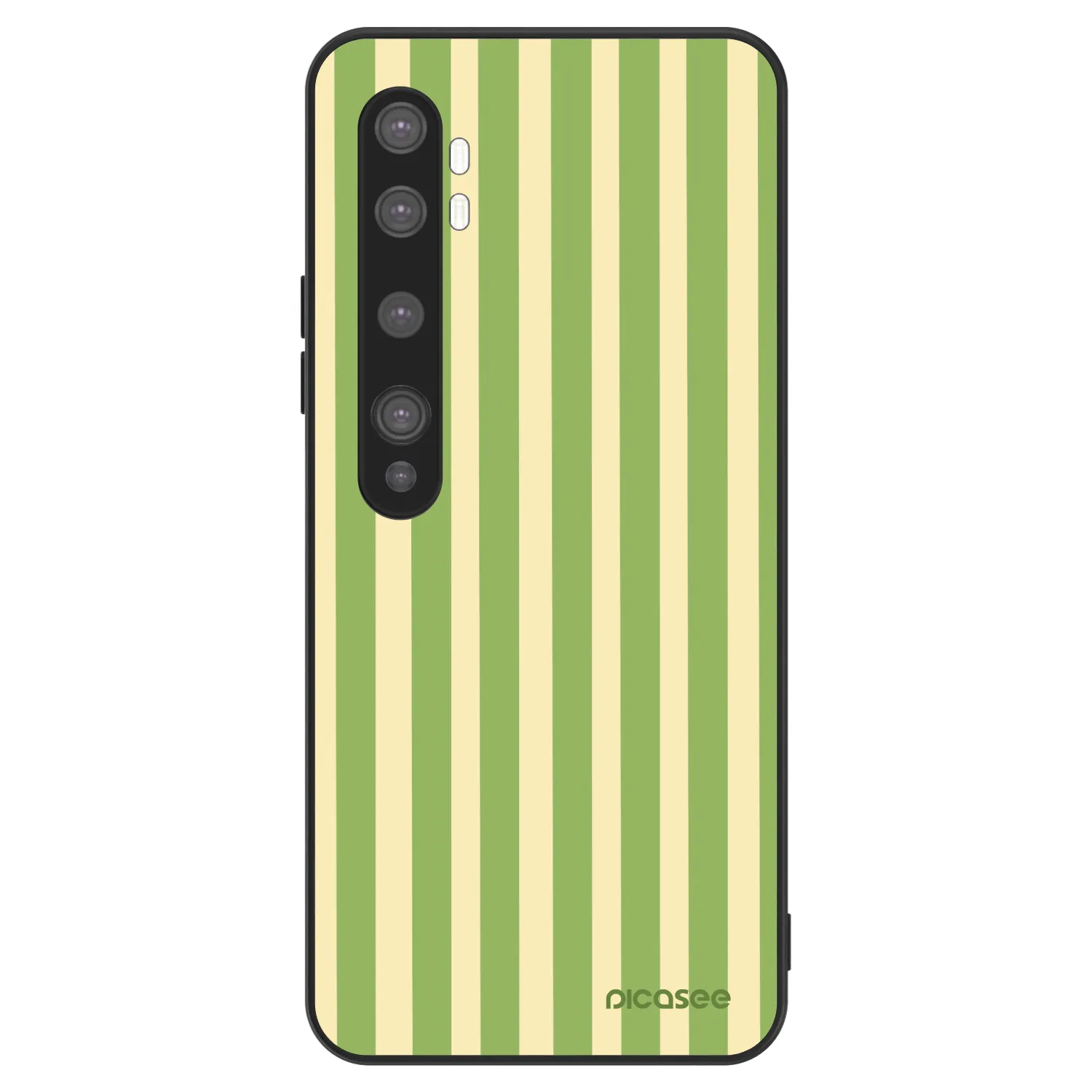 Picasee ULTIMATE CASE na Xiaomi Mi Note 10 (Pro) - Lines Matcha
