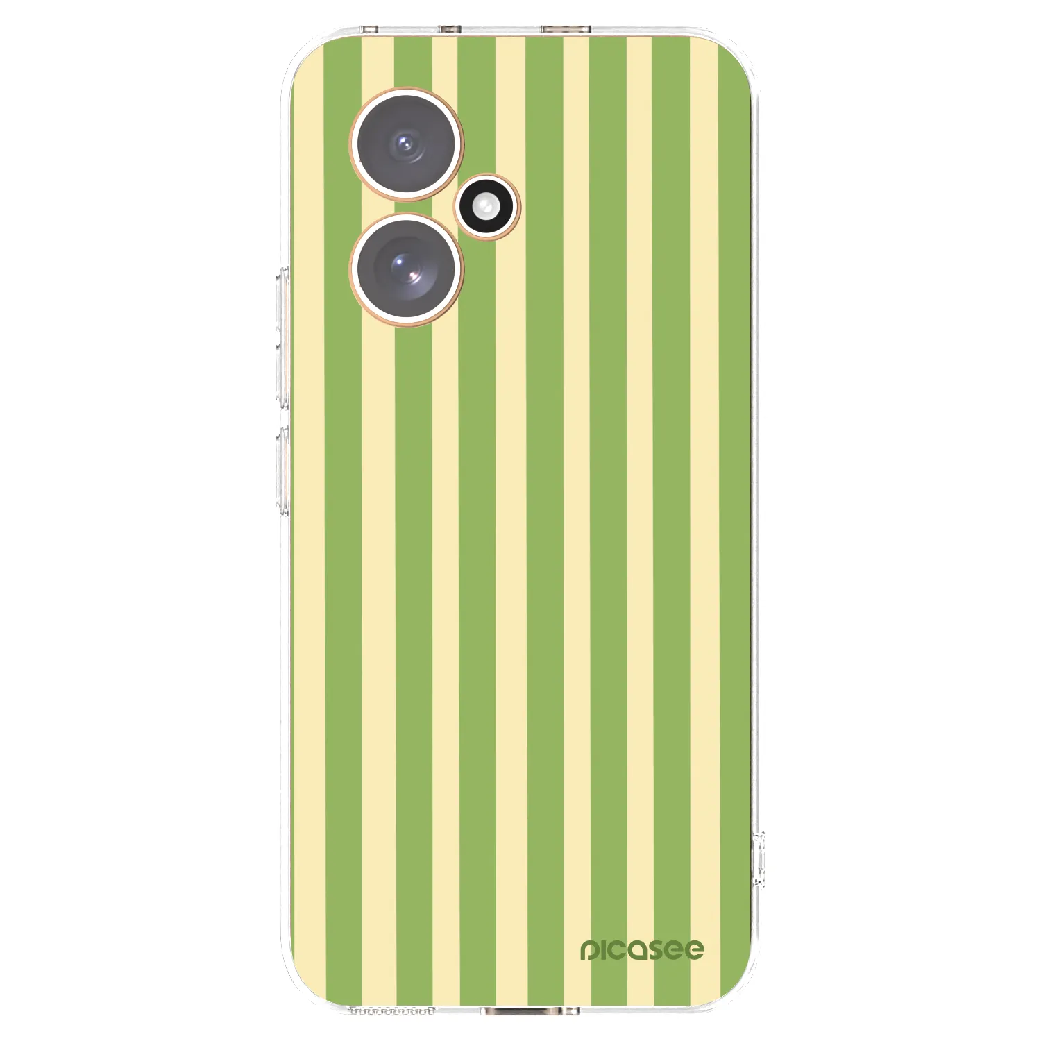 Picasee silikonowe przeźroczyste etui na Honor 400 5G - Lines Matcha