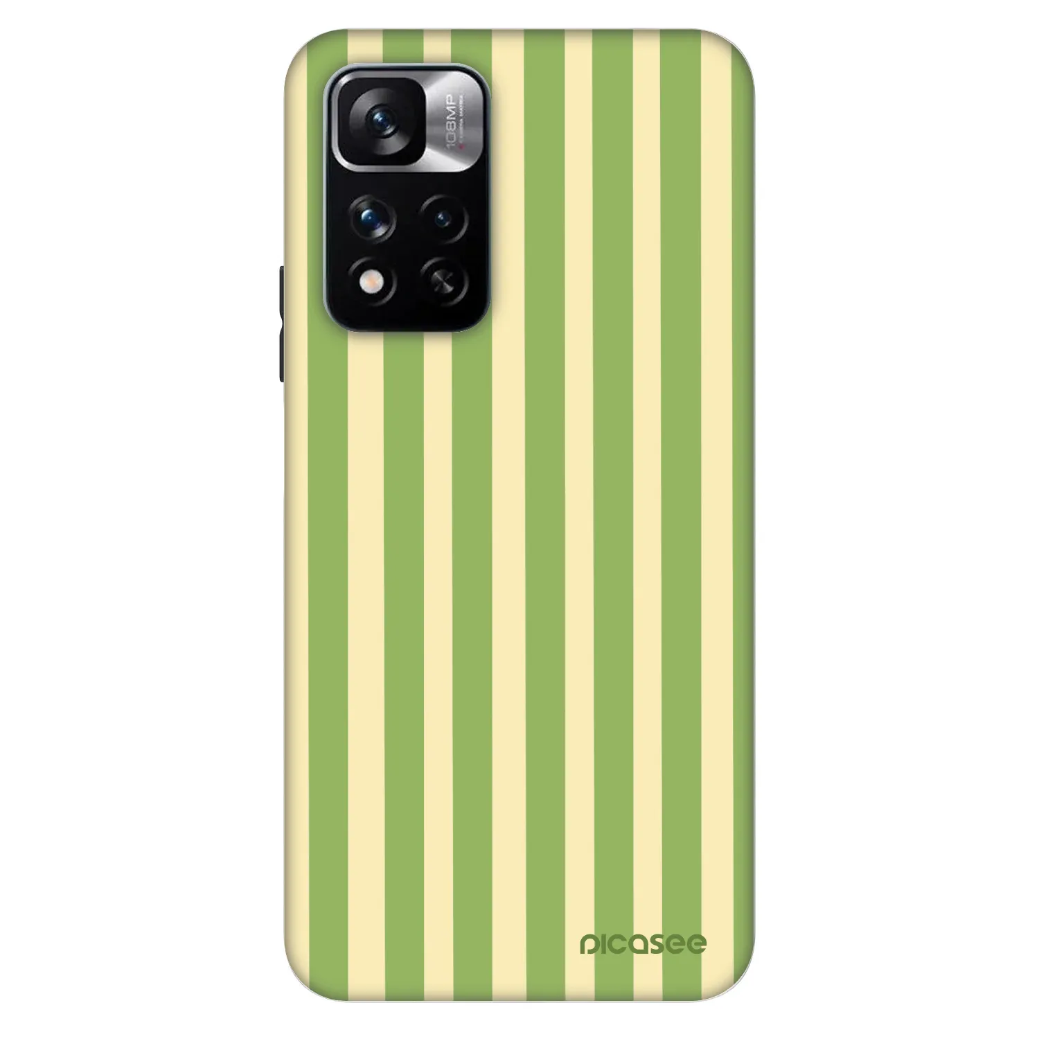 Picasee Fashion Case na Xiaomi Redmi Note 11 Pro 5G - Lines Matcha