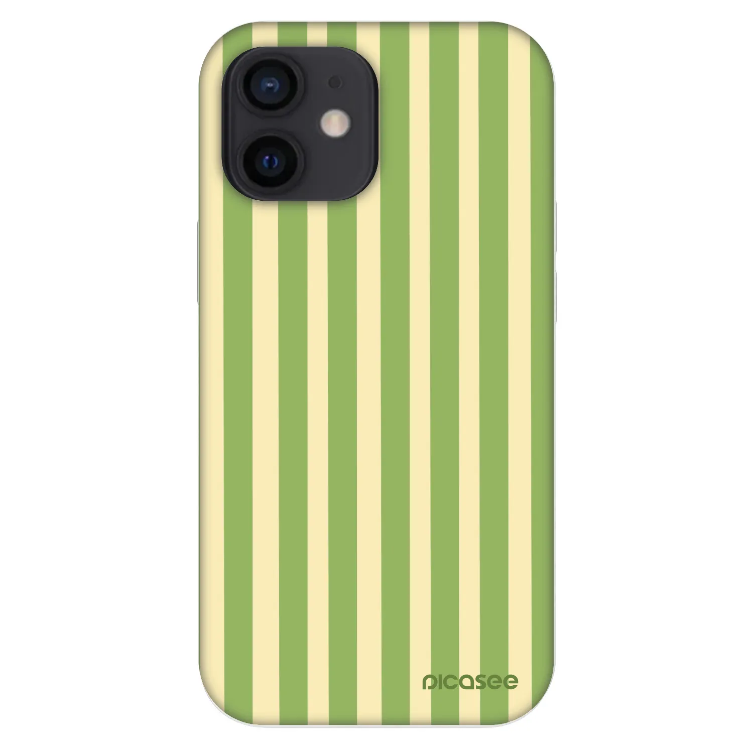 Picasee Fashion Case na Apple iPhone 12 mini - Lines Matcha
