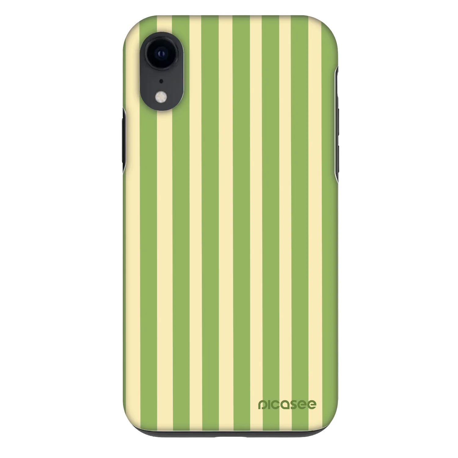 Picasee Fashion Case na Apple iPhone XR - Lines Matcha