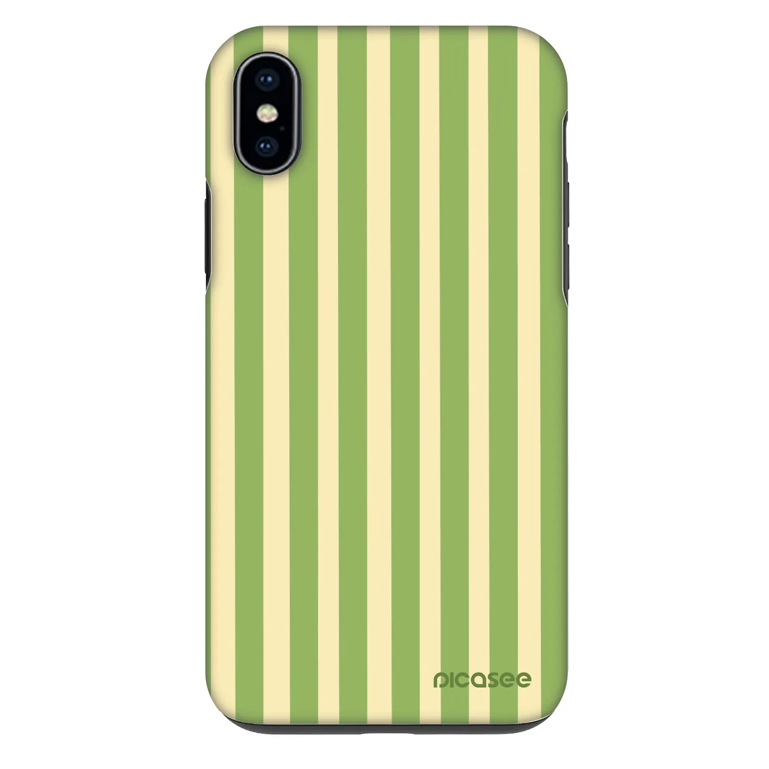 Picasee Fashion Case na Apple iPhone XS Max - Lines Matcha