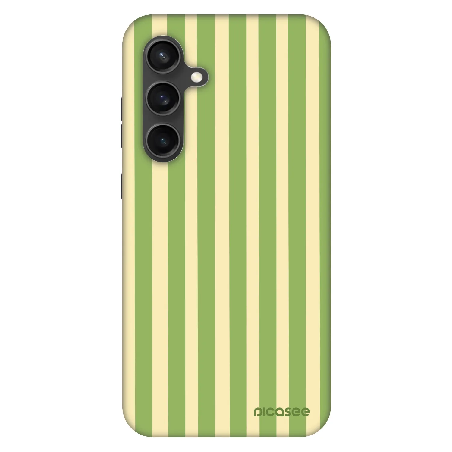 Picasee Fashion Case na Samsung Galaxy S24 FE S721B - Lines Matcha