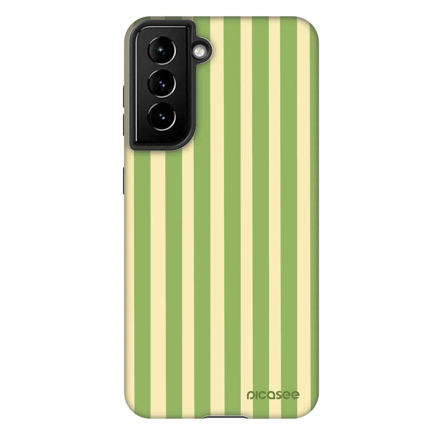 Picasee Fashion Case na Samsung Galaxy S21 5G G991B - Lines Matcha