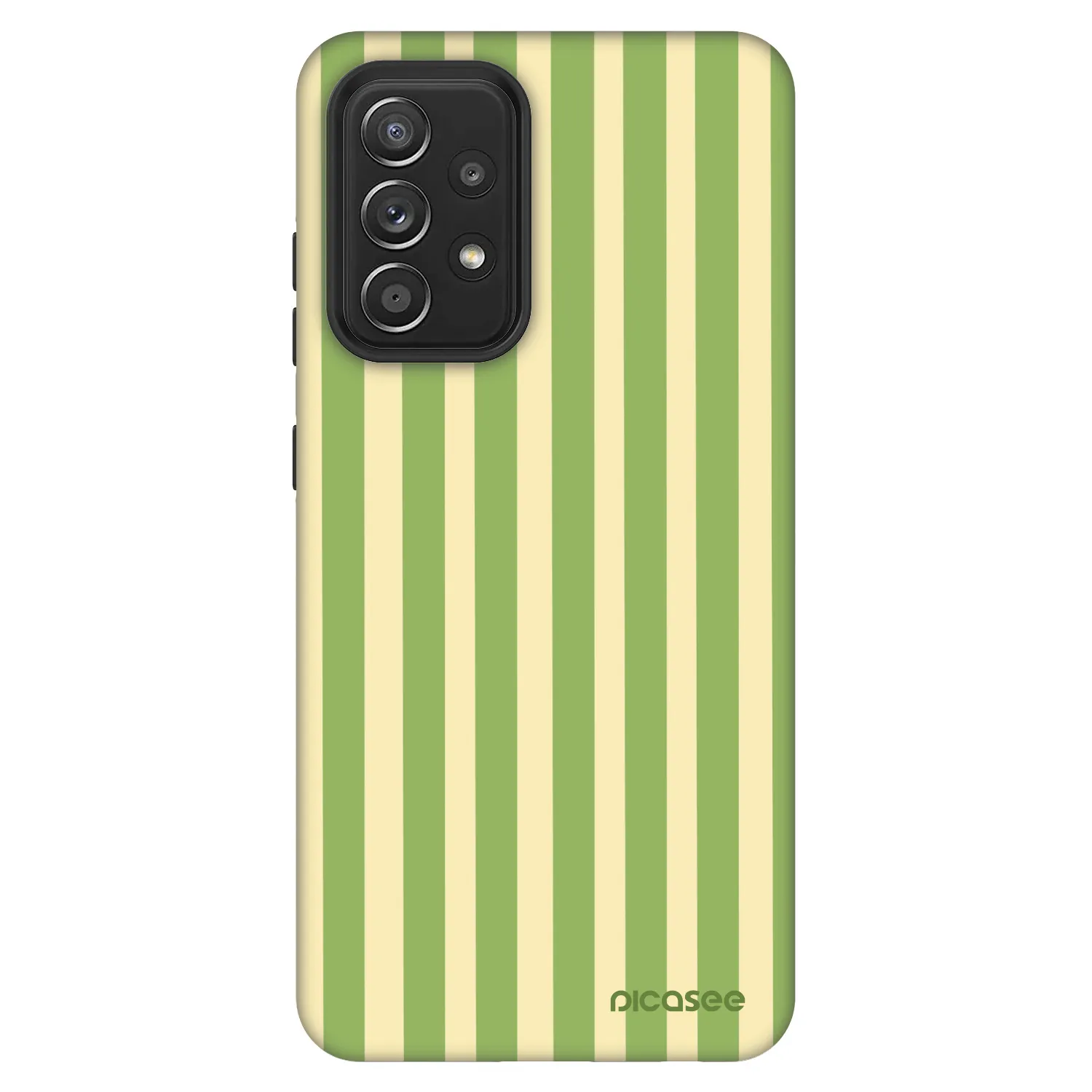 Picasee Fashion Case na Samsung Galaxy A52s 5G A528B - Lines Matcha