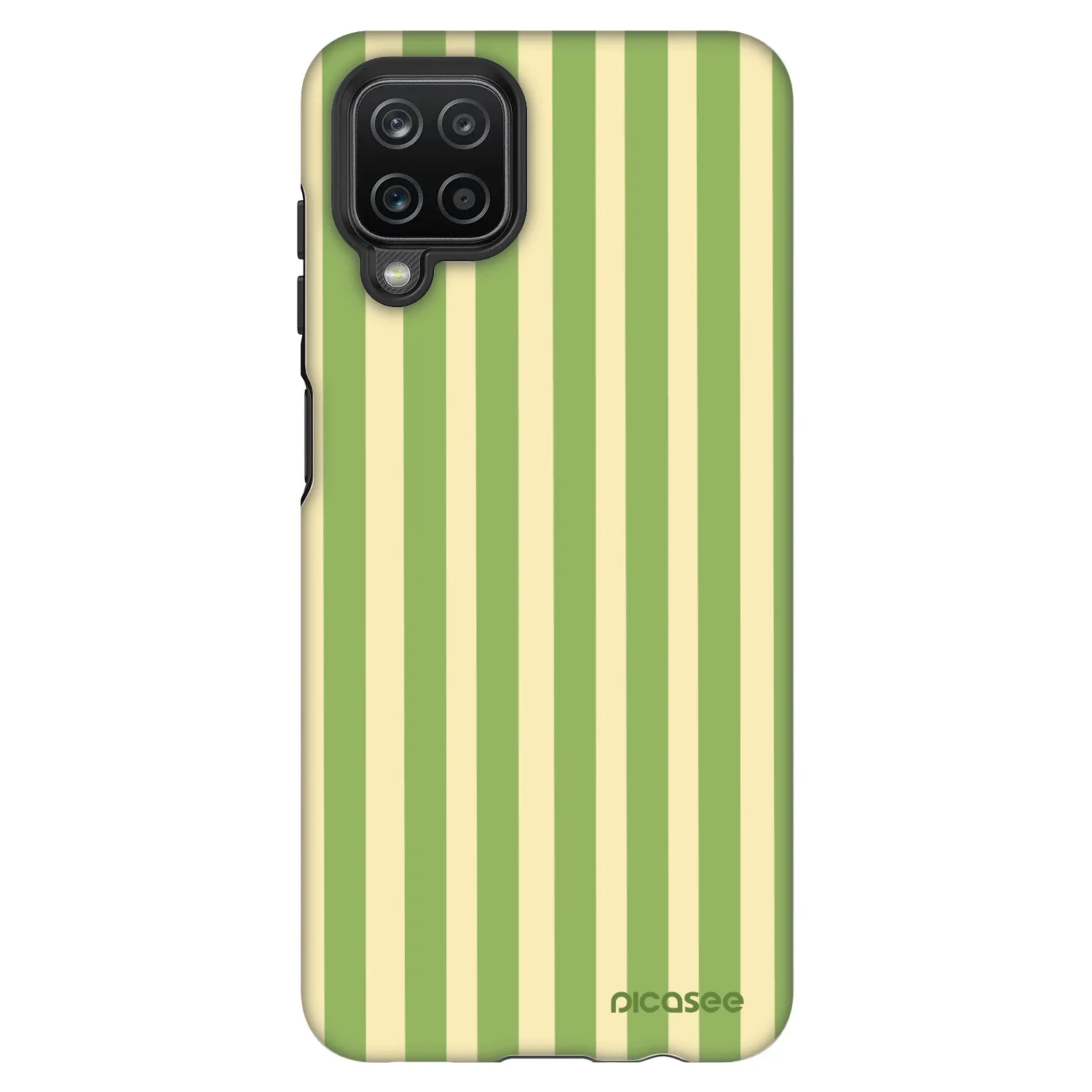 Picasee Fashion Case na Samsung Galaxy A12 A125F - Lines Matcha