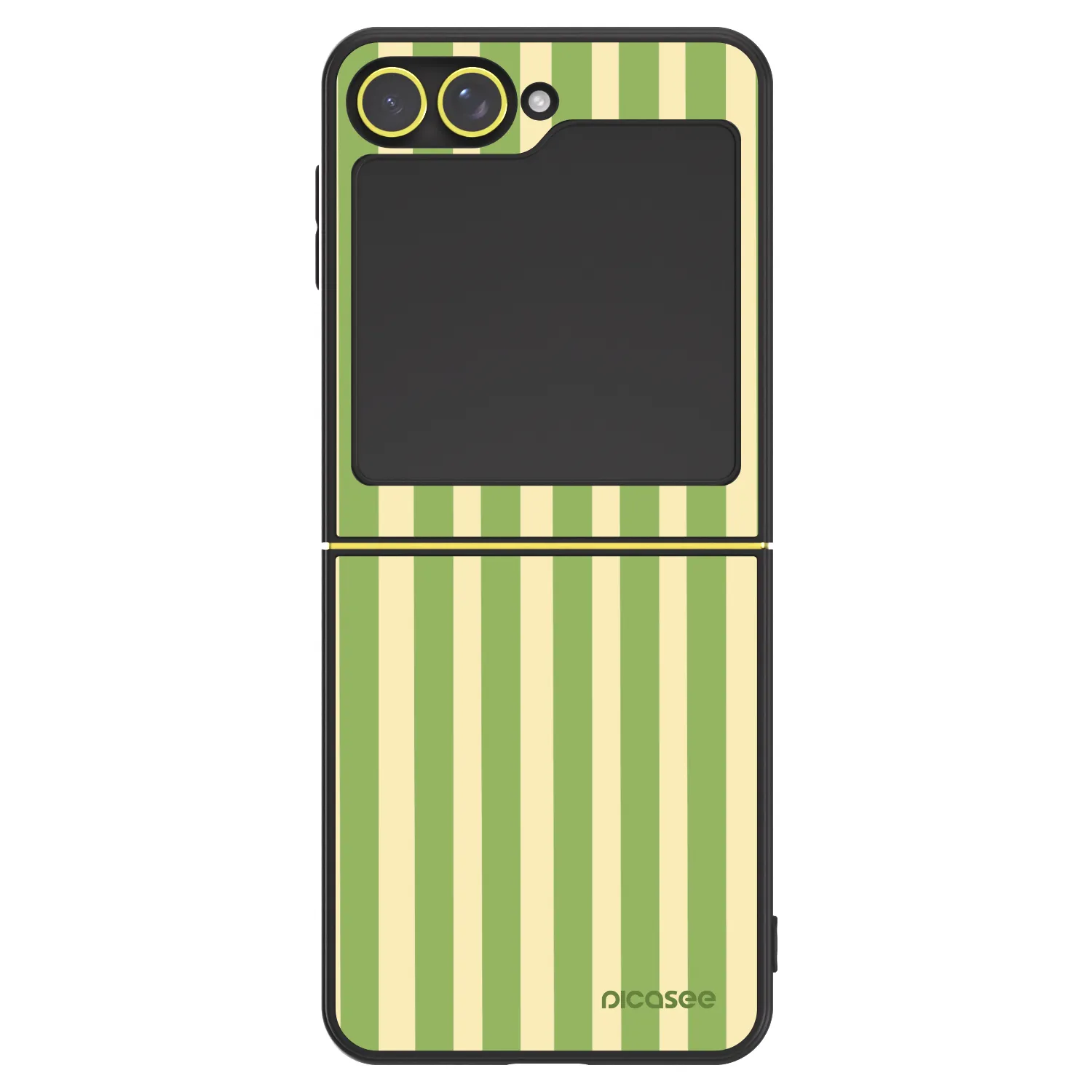 Picasee ULTIMATE CASE na Samsung Galaxy Z Flip7 FE 5G - Lines Matcha