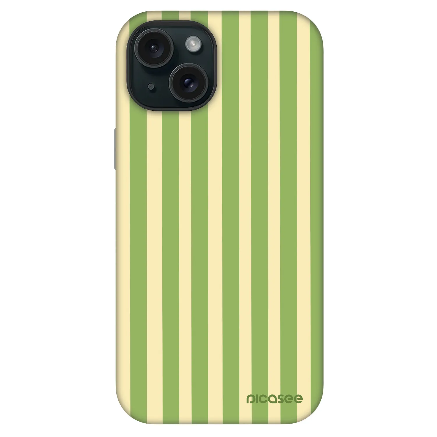 Picasee Fashion Case MagSafe na Apple iPhone 15 - Lines Matcha