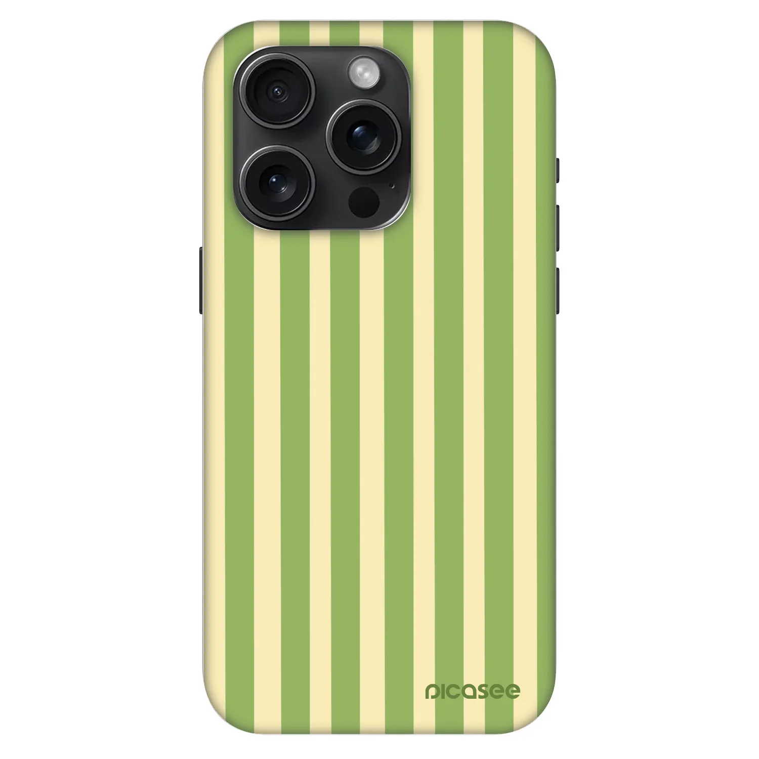 Picasee Fashion Case MagSafe na Apple iPhone 15 Pro - Lines Matcha