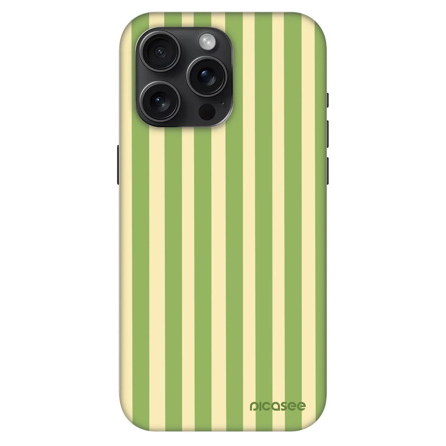 Picasee Fashion Case MagSafe na Apple iPhone 15 Pro Max - Lines Matcha