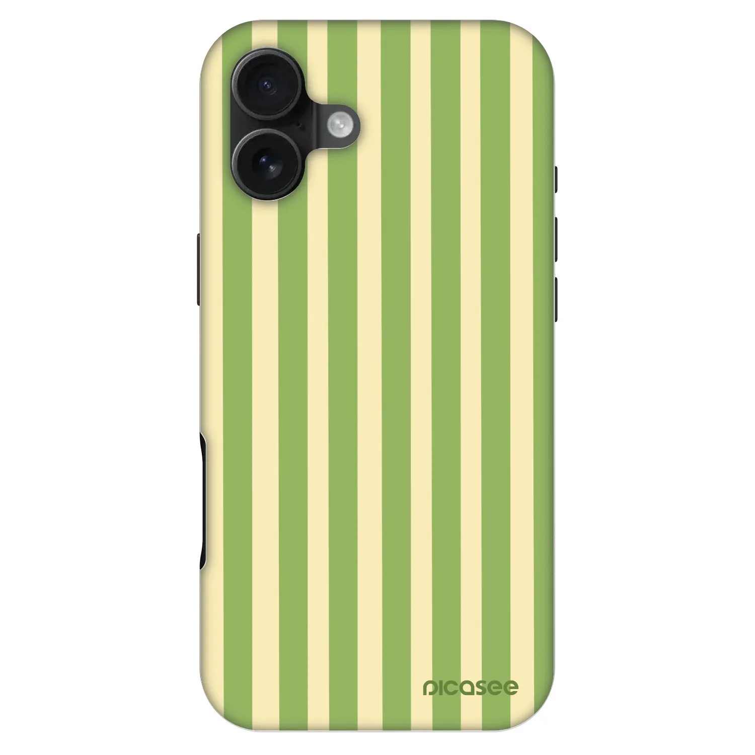 Picasee Fashion Case MagSafe na Apple iPhone 16 Plus - Lines Matcha