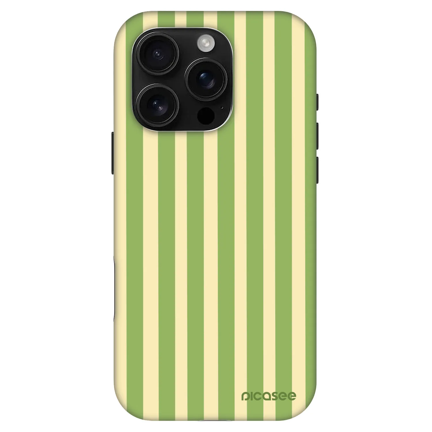 Picasee Fashion Case MagSafe na Apple iPhone 16 Pro - Lines Matcha