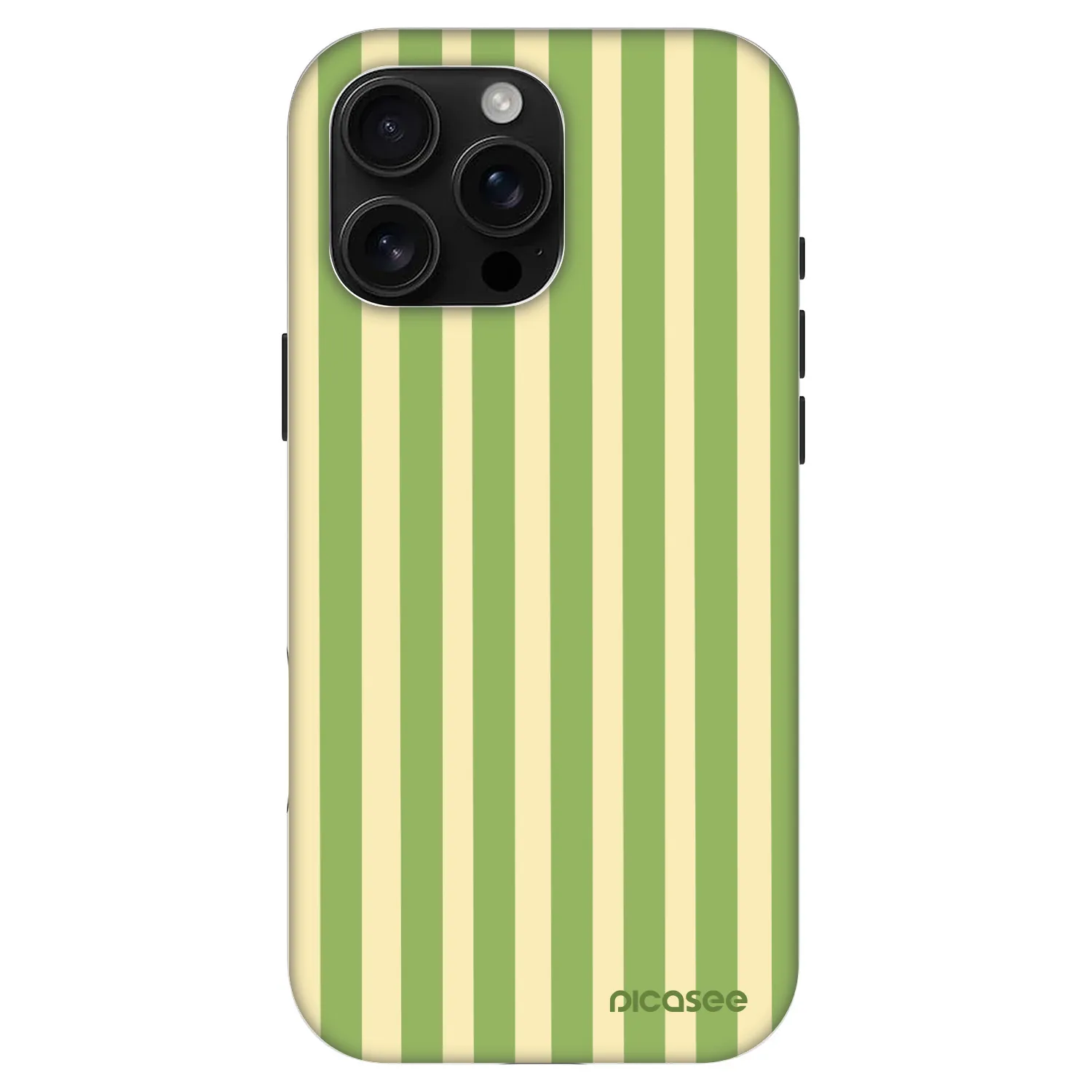 Picasee Fashion Case MagSafe na Apple iPhone 16 Pro Max - Lines Matcha