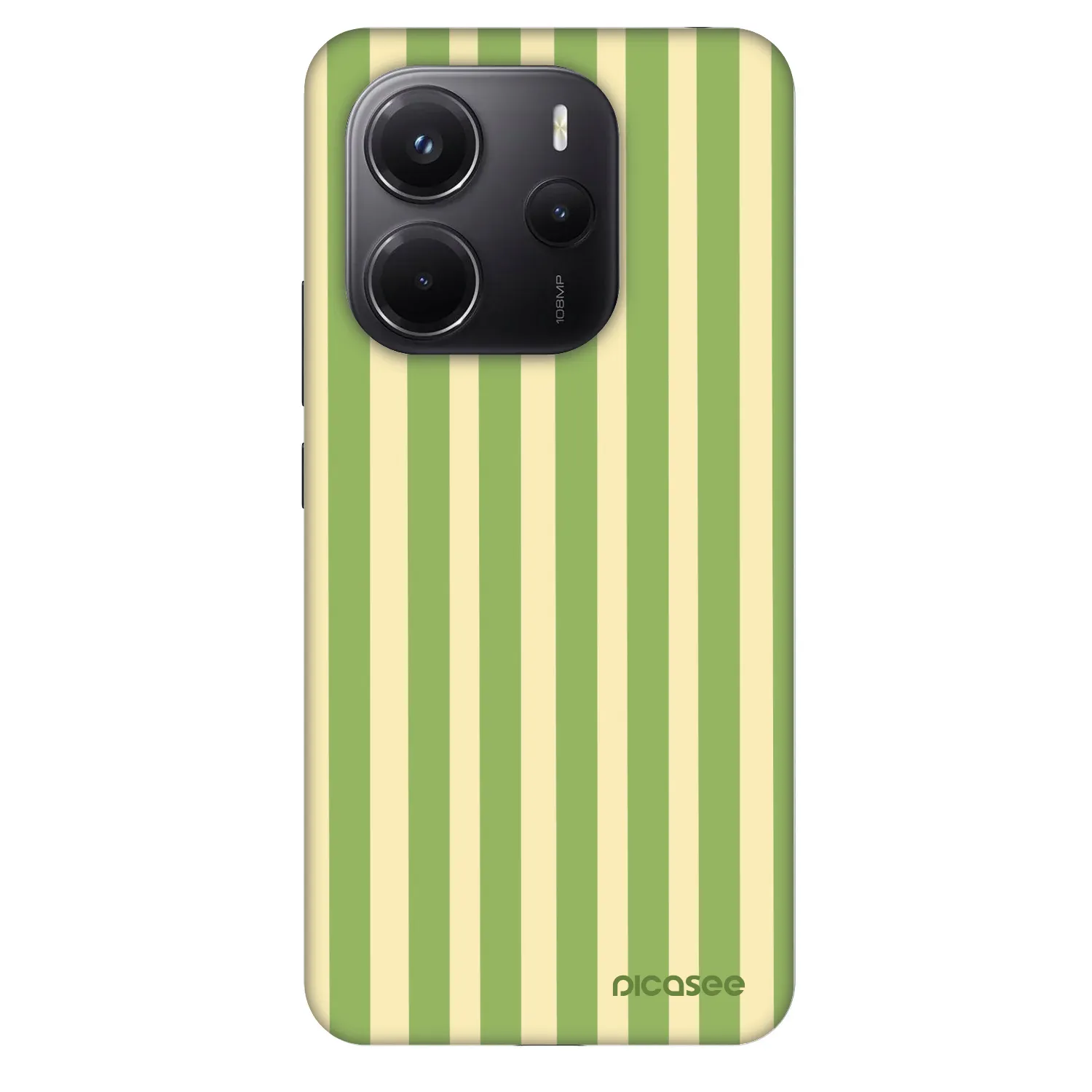 Picasee Fashion Case na Xiaomi Redmi Note 14 4G - Lines Matcha
