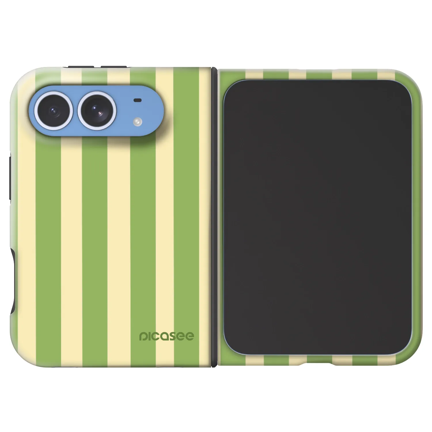 Picasee Fashion Case MagSafe na Apple iPhone Duo - Lines Matcha