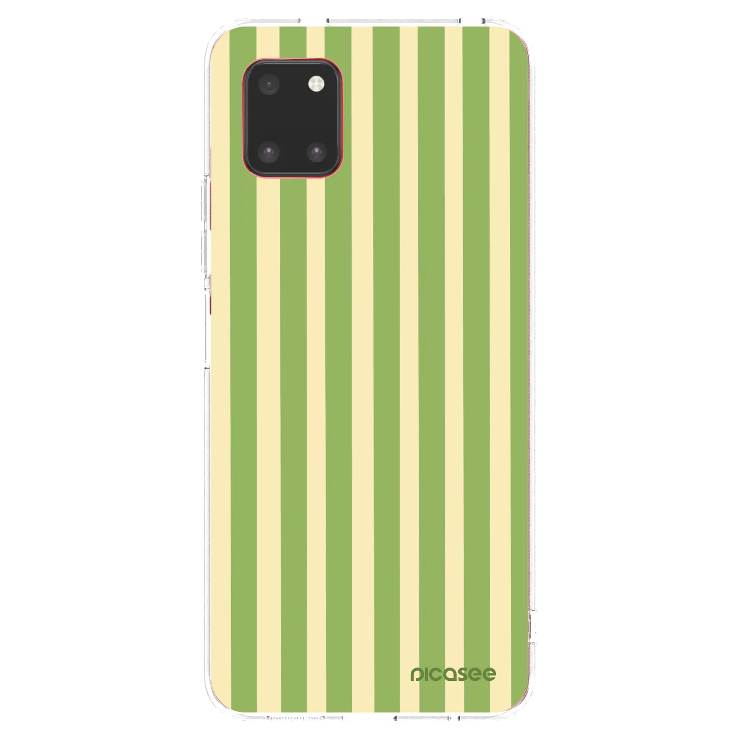 Picasee silikonowe przeźroczyste etui na Samsung Galaxy Note 10 Lite N770F - Lines Matcha