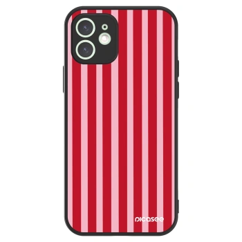 Picasee ULTIMATE CASE na Apple iPhone 12 - Lines red