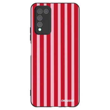 Etui na Honor 10X Lite - Lines red