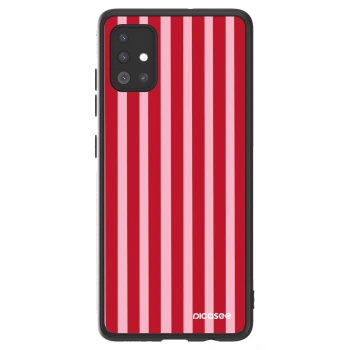 Picasee ULTIMATE CASE na Samsung Galaxy A51 A515F - Lines red