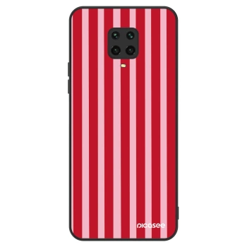 Etui na Xiaomi Redmi Note 9 Pro - Lines red