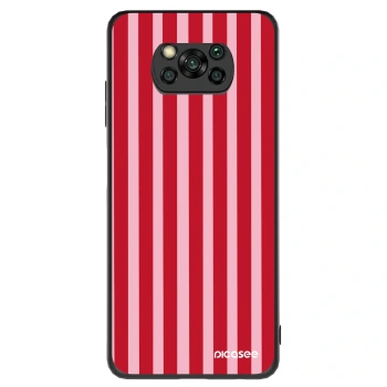 Etui na Xiaomi Poco X3 - Lines red