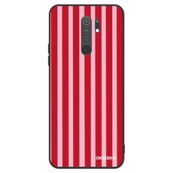 Etui na Xiaomi Redmi 9 - Lines red
