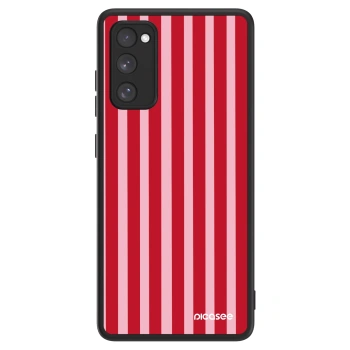 Picasee ULTIMATE CASE na Samsung Galaxy S20 FE - Lines red