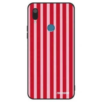 Etui na Huawei Y7 2019 - Lines red