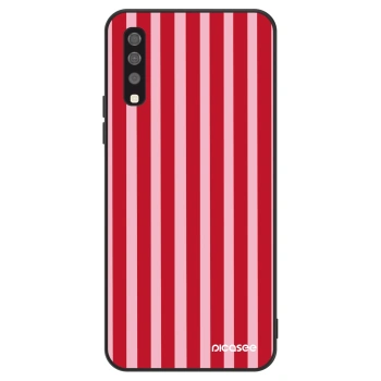 Etui na Samsung Galaxy A70 A705F - Lines red